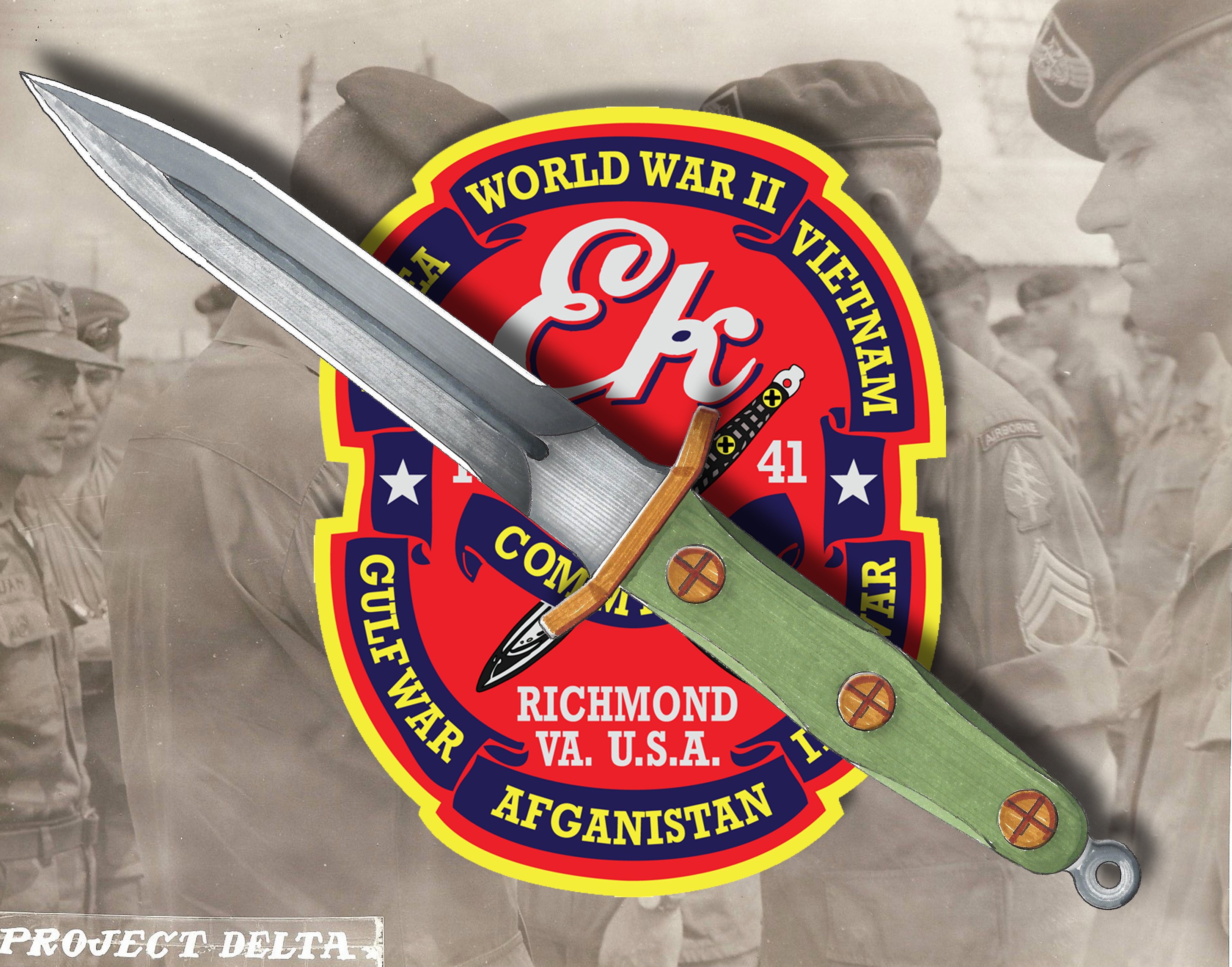 dans præsentation klog Spartan Blades & EK Commando Knife Company team up to make a modern version  of the legendary EK Commando Dagger - Pineland Cutlery, Inc dba SPARTAN  BLADES