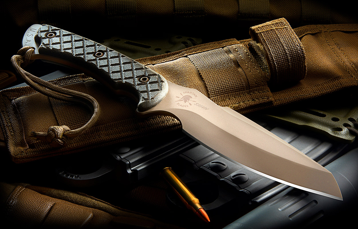 COMBAT UTILITY BLADES - Pineland Cutlery, Inc dba SPARTAN BLADES